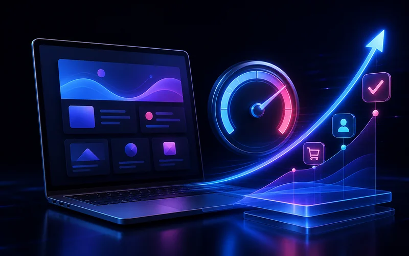 Performance et conversion d'un site internet professionnel à Toulon